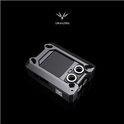 Granzon GAMSC CPU Water Cooling Block w/ Temp Digital Display - Black
