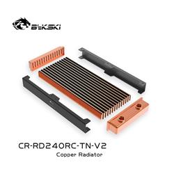Bykski 240mm x 30mm RC Series Radiator, 120mm x 2, Dual Fan