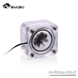 Indicateur de débit Bykski à 3 voies – Givré avec RVB adressable 5 V (RBW)