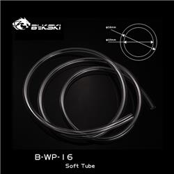 Bykski 10mm x 16mm Flexible PVC Tubing - Clear - 3 Meters