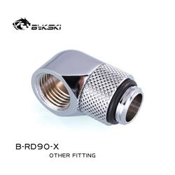 Bykski G 1/4in. Male to Female 90 Degree Rotary Elbow Fitting  SNB