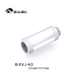 Bykski G 1/4in. Male/Female Extension Coupler - 40mm (B-EXJ-40-W)