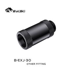 Bykski G 1/4in. Male/Female Extension Coupler - 30mm (B-EXJ-30-BK)