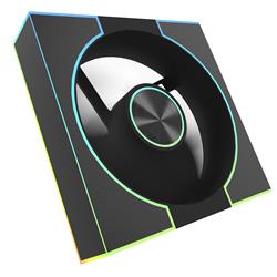 DarkFlash  DM8 LINE  A-RGB Cooling Fan, 1 Pack, Black