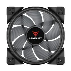 ARMOURY Block Guardian Fan ARGB, Fan silencieux, noir