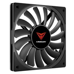 ARMOURY 12012 Fan mince, Fan Maglev, noir