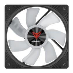 ARMOURY Block Vanguard Reverse Maglev Fan, noir