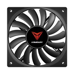 ARMOURY 12012 Fan mince, Fan Maglev, noir