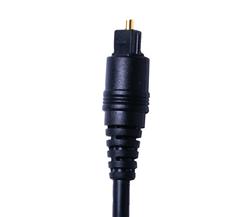 iCAN 5.0mm Fiber Optic Digital Toslink Audio Cable - 25 ft(Open Box)