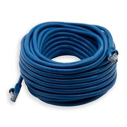 iCAN CAT6 24AWG RJ45 Patch Cable, 50FT, Dark Blue