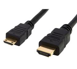 iCAN Mini HDMI  to HDMI, High Speed, M/M, 3D Ethernet 1.4, 6FT