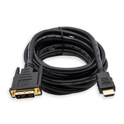 iCAN HDMI to DVI (DVI-D) Single Link Cable, Male to Male, 10FT, Black(Open Box)