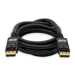 iCAN DisplayPort 1.2 Cable, 6FT, Black
