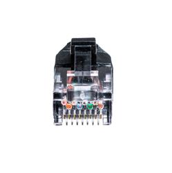 iCAN CAT6 24AWG RJ45 Black Patch Cable, 15FT, Black