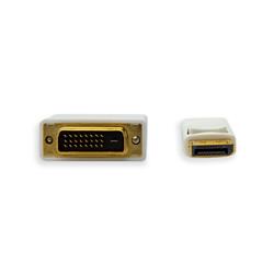Câble vidéo iCAN DisplayPort vers DVI-D, mâle vers mâle, 6 pieds