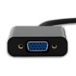 iCAN DisplayPort to VGA Adapter, Male to Female, Gold Plated, 0.2M