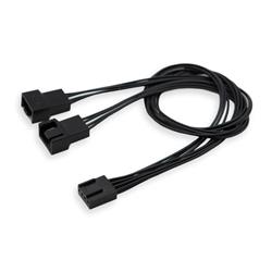 iCAN Internal Fan Power Splitter Cable for two CPUS