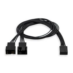 iCAN Internal Fan Power Splitter Cable for two CPUS