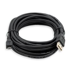 iCAN USB 2.0 Type-A Male to Micro B Male Cable, 2.1A, 15ft