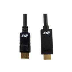 iCAN Displayport  - HDMI 4k x 2k Ultra HDMI Cable - 10 ft.(Open Box)