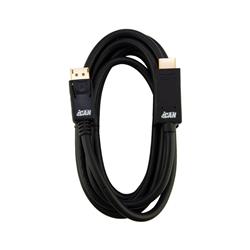 iCAN Displayport  - HDMI 4k x 2k Ultra HDMI Cable - 10 ft.(Open Box)