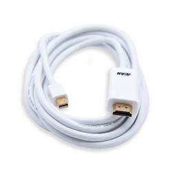 Câble iCAN Mini DisplayPort mâle vers HDMI mâle, plaqué or, 32 AWG, 10 pieds