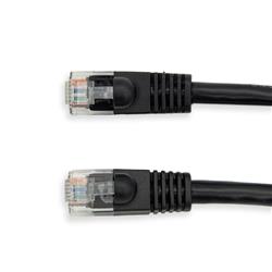 iCAN CAT6 Ethernet Patch Cable, UTP 24AWG, 75FT, Black