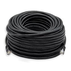 iCAN CAT6 Ethernet Patch Cable, UTP 24AWG, 75FT, Black