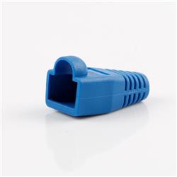 iCAN CAT6 Blue Snagless Boots, Blue, 10 Pcs