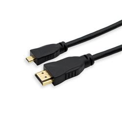 Câble micro HDMI vers HDMI 1.4, 10 pieds, noir
