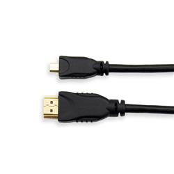 Câble micro HDMI vers HDMI 1.4, 10 pieds, noir
