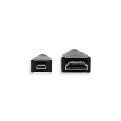 Câble micro HDMI vers HDMI 1.4, 10 pieds, noir