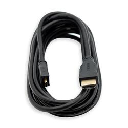 Câble micro HDMI vers HDMI 1.4, 10 pieds, noir