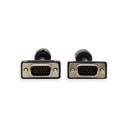 Câble vidéo externe iCAN PC, Super VGA ultra fin, double blindage, coaxial HD15, M/M, 6 pieds