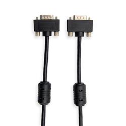Câble vidéo externe iCAN PC, Super VGA ultra fin, double blindage, coaxial HD15, M/M, 6 pieds