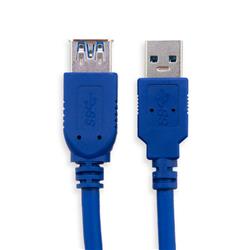 iCAN USB 3.0 Type-A Male to Type-A Female Extension, 10ft