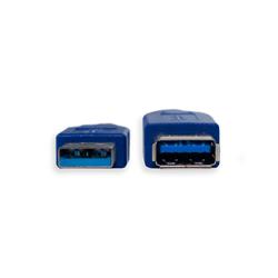 iCAN USB 3.0 Type-A Male to Type-A Female Extension, 10ft