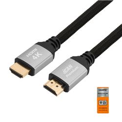 iCAN Premium HDMI 2.0 Cable, Certified, 4K @ 60Hz, M/M, 1M(Open Box)