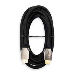 iCAN HDMI V2.1 Cable with Zinc Alloy Connectors, W/Ethernet, 3D, 8K, 48Gbps, Dynamic HDR, eARC, Game Mode VRR, M/M, 3M, Blac...