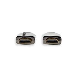 iCAN HDMI V2.1 Cable with Zinc Alloy Connectors, W/Ethernet, 3D, 8K, 48Gbps, Dynamic HDR, eARC, Game Mode VRR, M/M, 3M, Blac...
