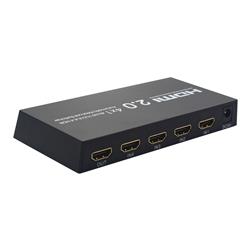 iCAN Commutateur HDMI 4 ports 4K à 60 Hz avec télécommande
