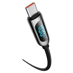 Baseus Display Fast Charging Data Cable Type-C to Type-C 100W 1m Black(Open Box)