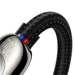 Baseus Display Fast Charging Data Cable Type-C to IP 20W 1m Black