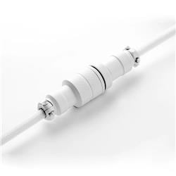 iCAN Type-A Male to Type-C Male Keyboard Cable, White, 5ft