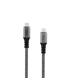 Câble iCAN USB4 Type-C Mâle vers Type-C Mâle, 100W, 4 pieds