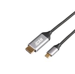 iCAN C Male HDMI Male Noir 6ft
