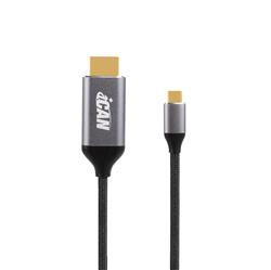 iCAN C Male HDMI Male Noir 6ft