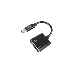 Adaptateur de charge iCAN de Type C vers 3,5 mm audio + Type C
