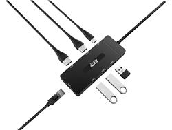iCAN USB 3.0 7 in 1 Hub Black