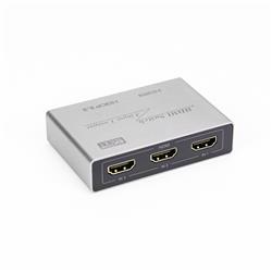 iCAN Commutateur HDMI 8K avec adaptateur secteur | 3 entrées 1 sortie